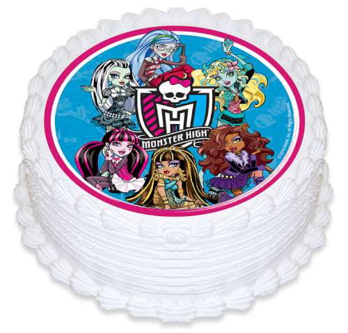 Monsters High Edible Icing Image #3 - Click Image to Close